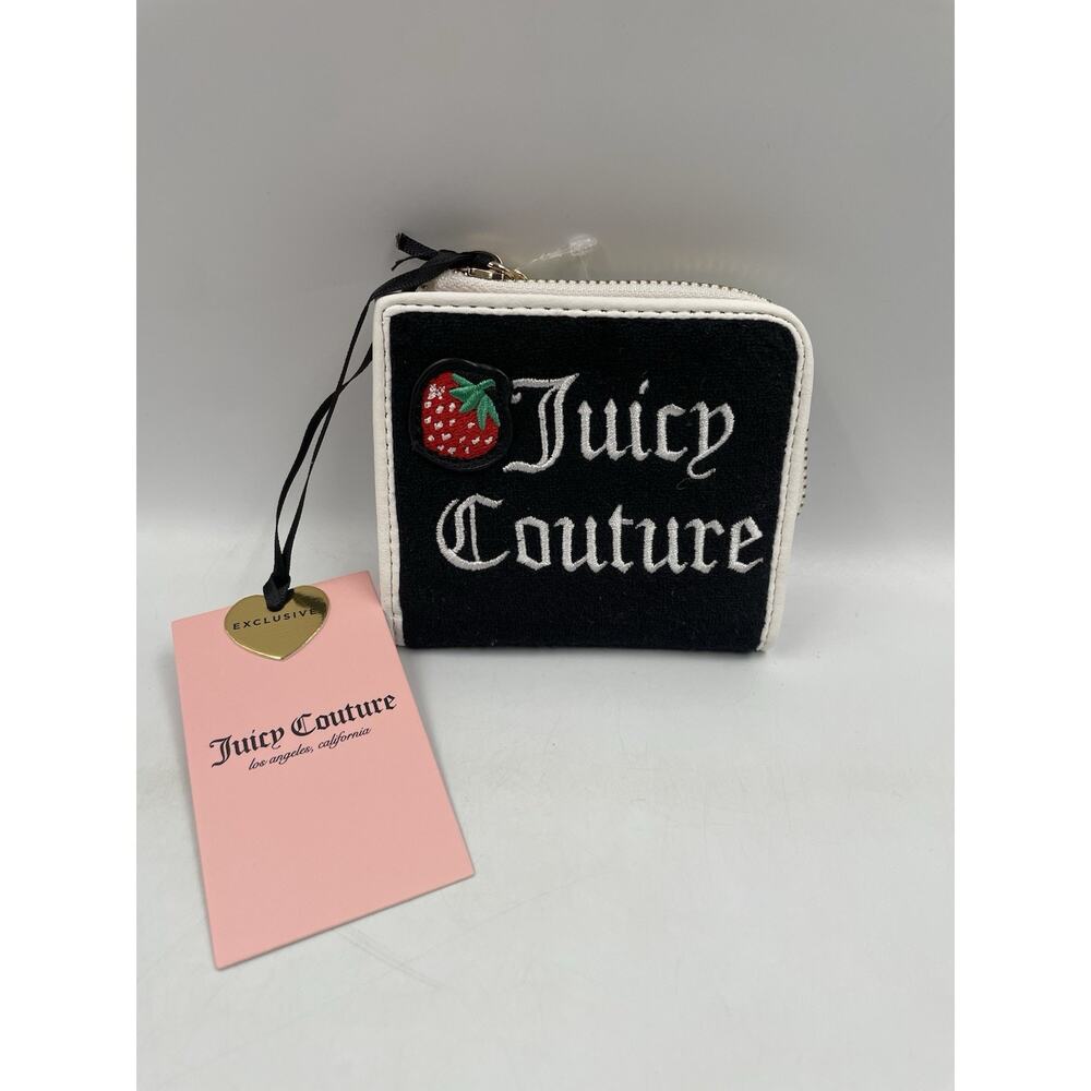 NWT Juicy Couture Wallet Strawberry Liquorice/ Angel Sweet Juicy L-Zip Card Case